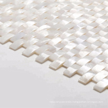 3D Mother Of Pearl Kitchen Backsplash Wall Sea Shell Mosaic Tile